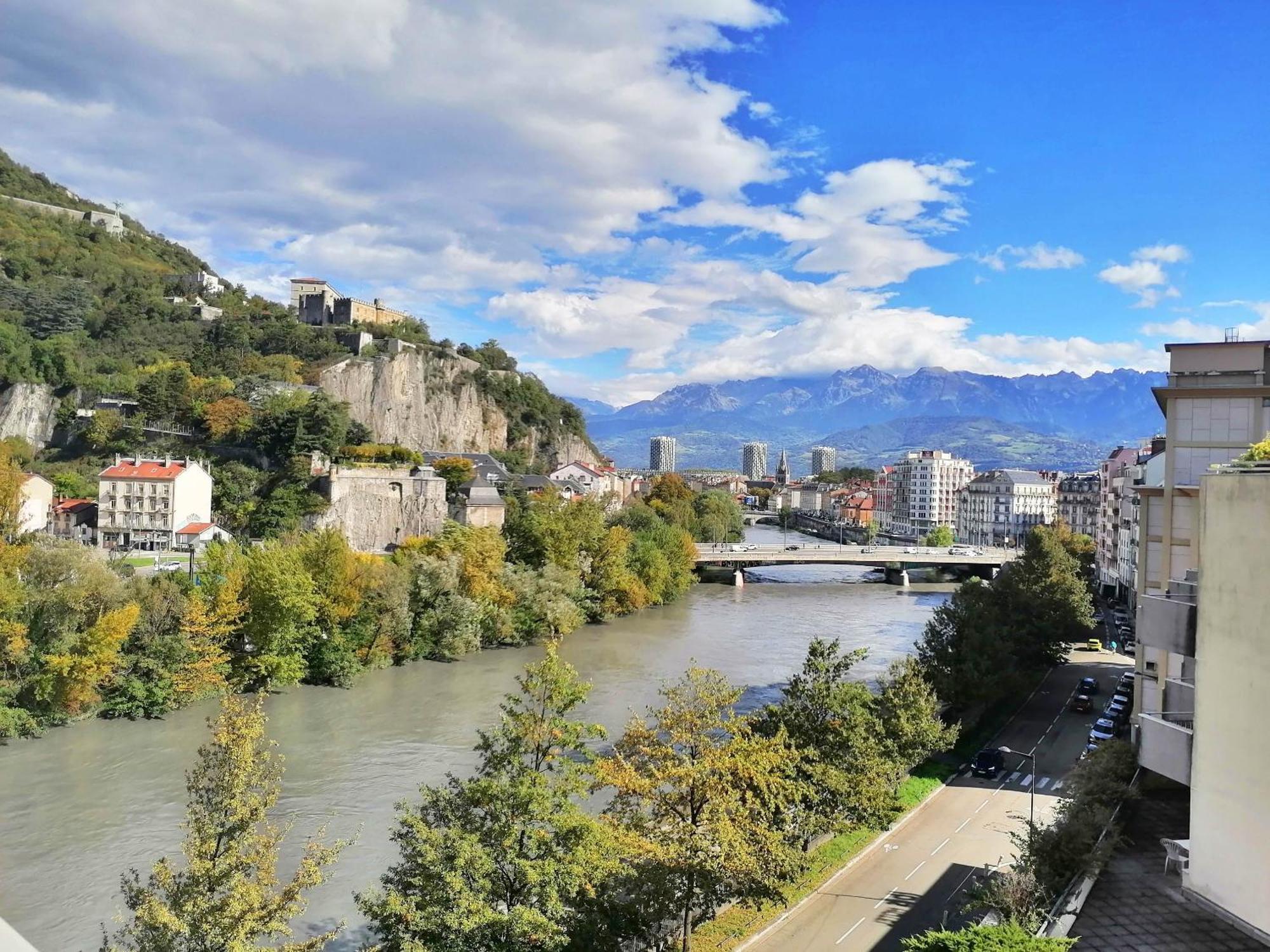 Appartement Hagaki Vue Panoramique Proche Gare Netflix Grenoble Esterno foto