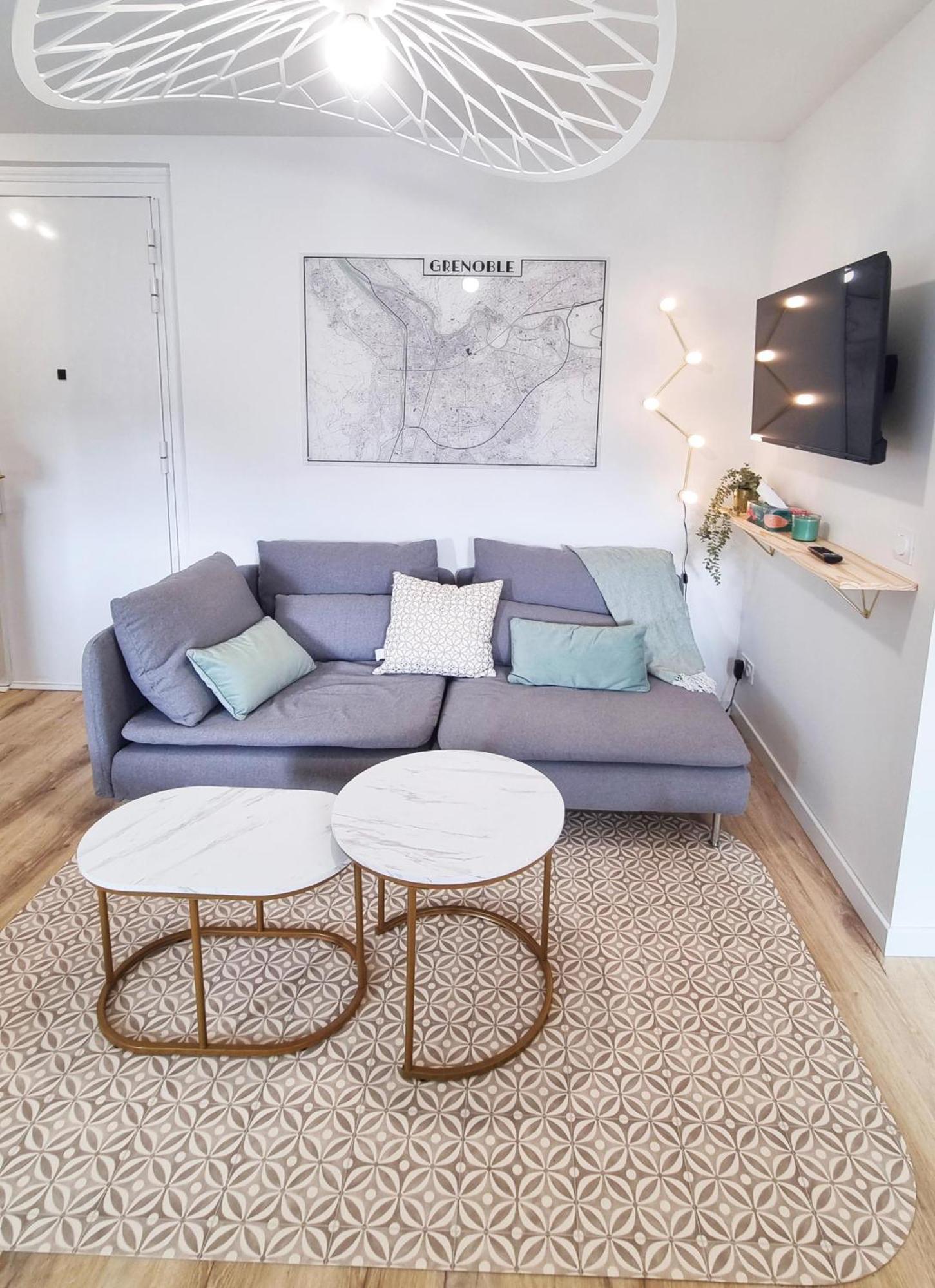 Appartement Hagaki Vue Panoramique Proche Gare Netflix Grenoble Esterno foto